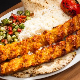 Image of PERSIAN KOUBIDEH CHICKEN plate