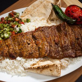 Image of CHELO KABOB BARG plate