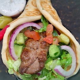 Image of BEEF KOUBIDEH PITA WRAP