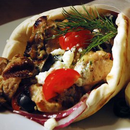 Image of CHICKEN KABOB PITA WRAP